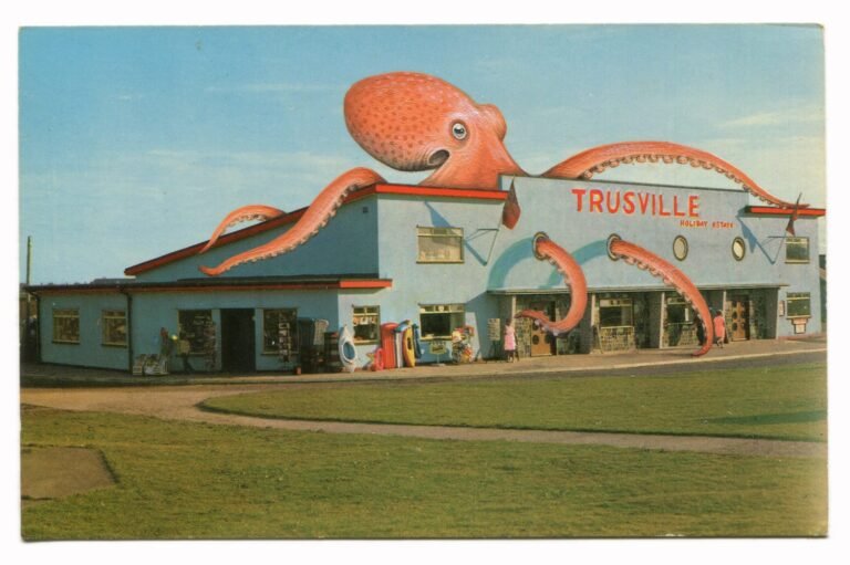 Wish You Were Here! Rose Sanderson’s Witty Postcards Conjure a Strange Reality