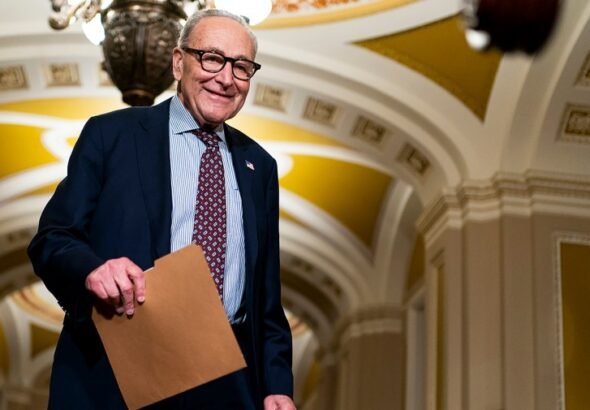 Schumer: ‘We’re on the edge of taking back the Senate’