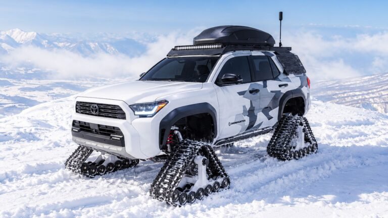 Toyota Is Literally On Track To Rule SEMA With Aggressive Snowhunter Concepts