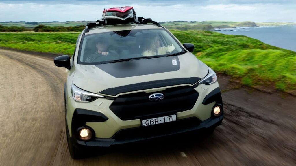 The Coolest Subaru Crosstrek You Can't Have Goes Surfing In Australia